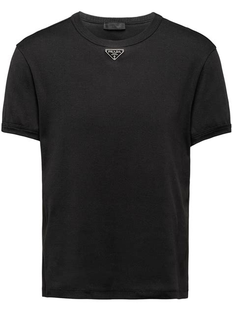 prada t shirt replica|prada shirt black cettire.